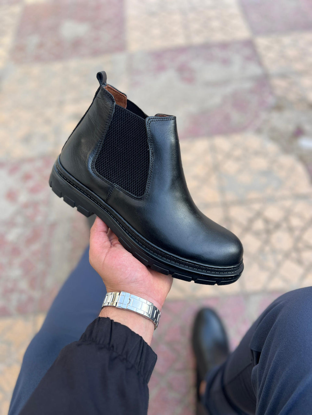 Chelsea boot Rogue en cuir